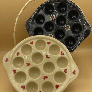 Plat à escargots 12 pièces